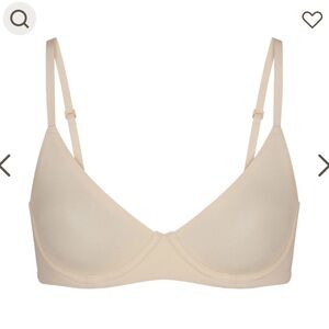 NWT SKIMS Fits Everybody‎ T-Shirt Bra in Sand Sz 42DD